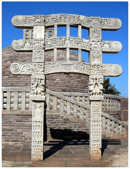 Gateway of Stupa 3 