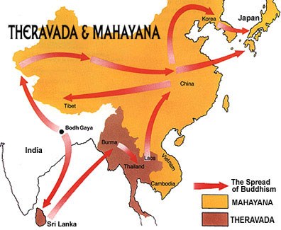 Theravada and Mahayana